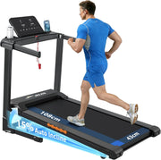 JT61 Laufband für Zuhause Klappbar 3 PS 14km/h automatische Steigung elektrisches Fitnessgerät
