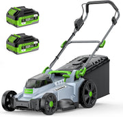 M17 Akku Rasenmäher mit Akku und Ladegerät, 43cm 40V Brushless Komplettset