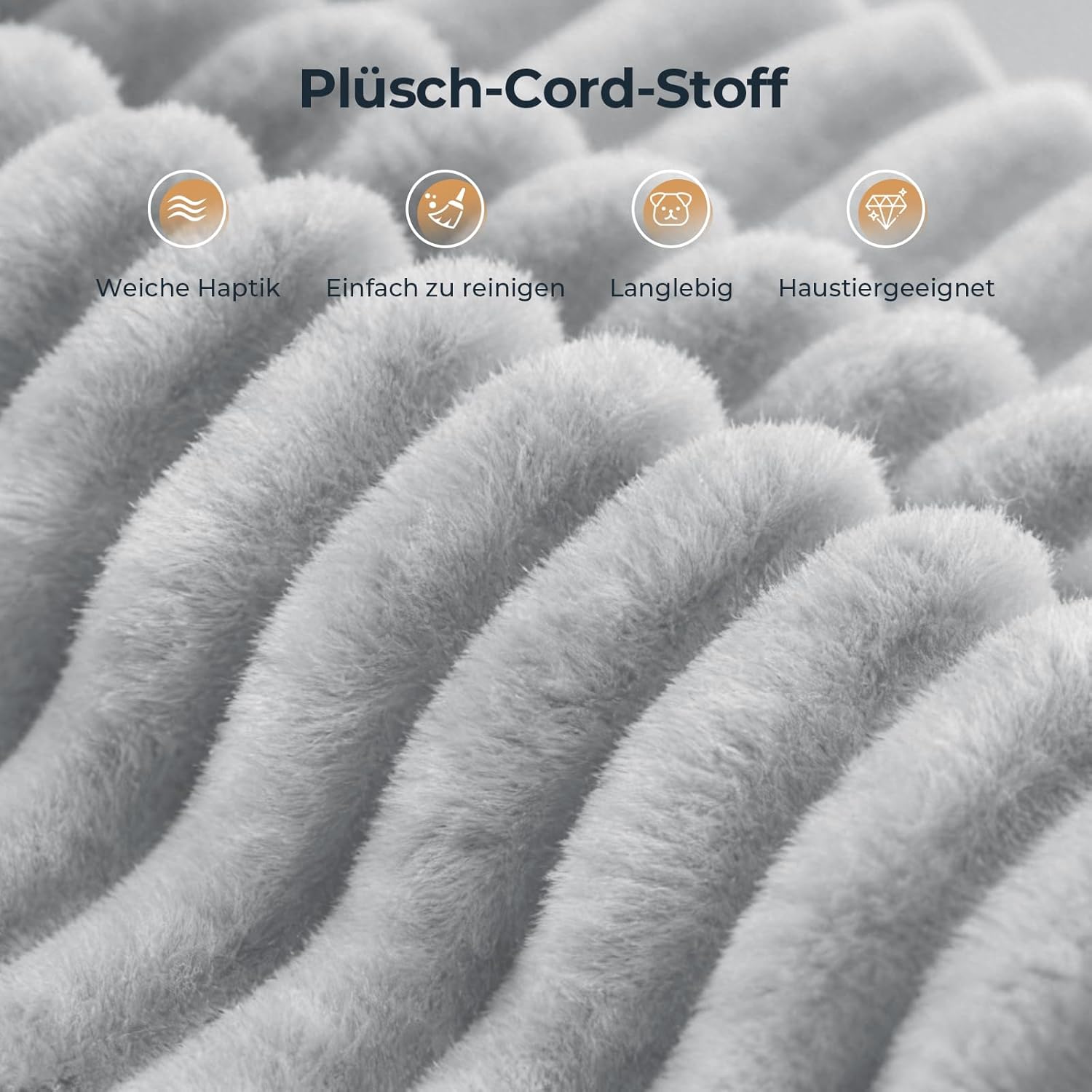 LH01 Wohnlandschaft L Form 267cm tiefe Sitzfläche Cloud Sofa Cord Ecksofa