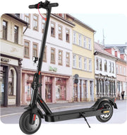 E9Pro E Scooter mit Straßenzulassung (ABE), 350W Elektroroller, bis 30 km Reichweite, 20 km/h, 8,5 Zoll Wabenreifen