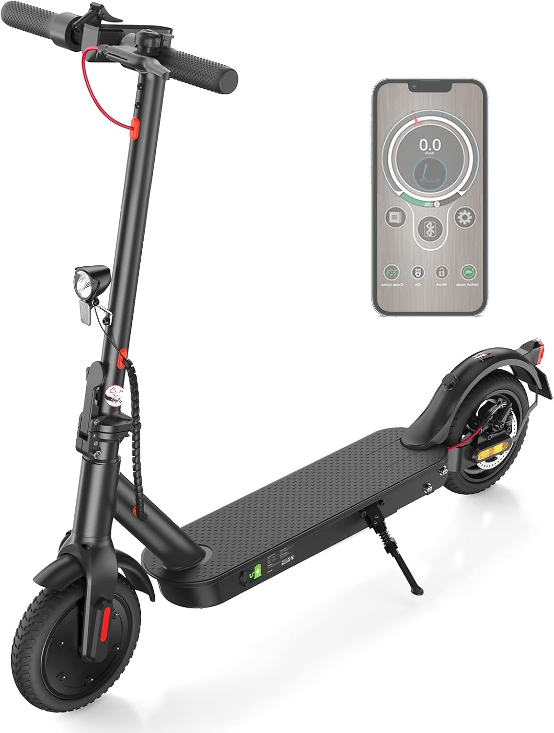 E9 E-Scooter mit Straßenzulassung (ABE), 350W Elektroroller, bis 30 km Reichweite, 20 km/h