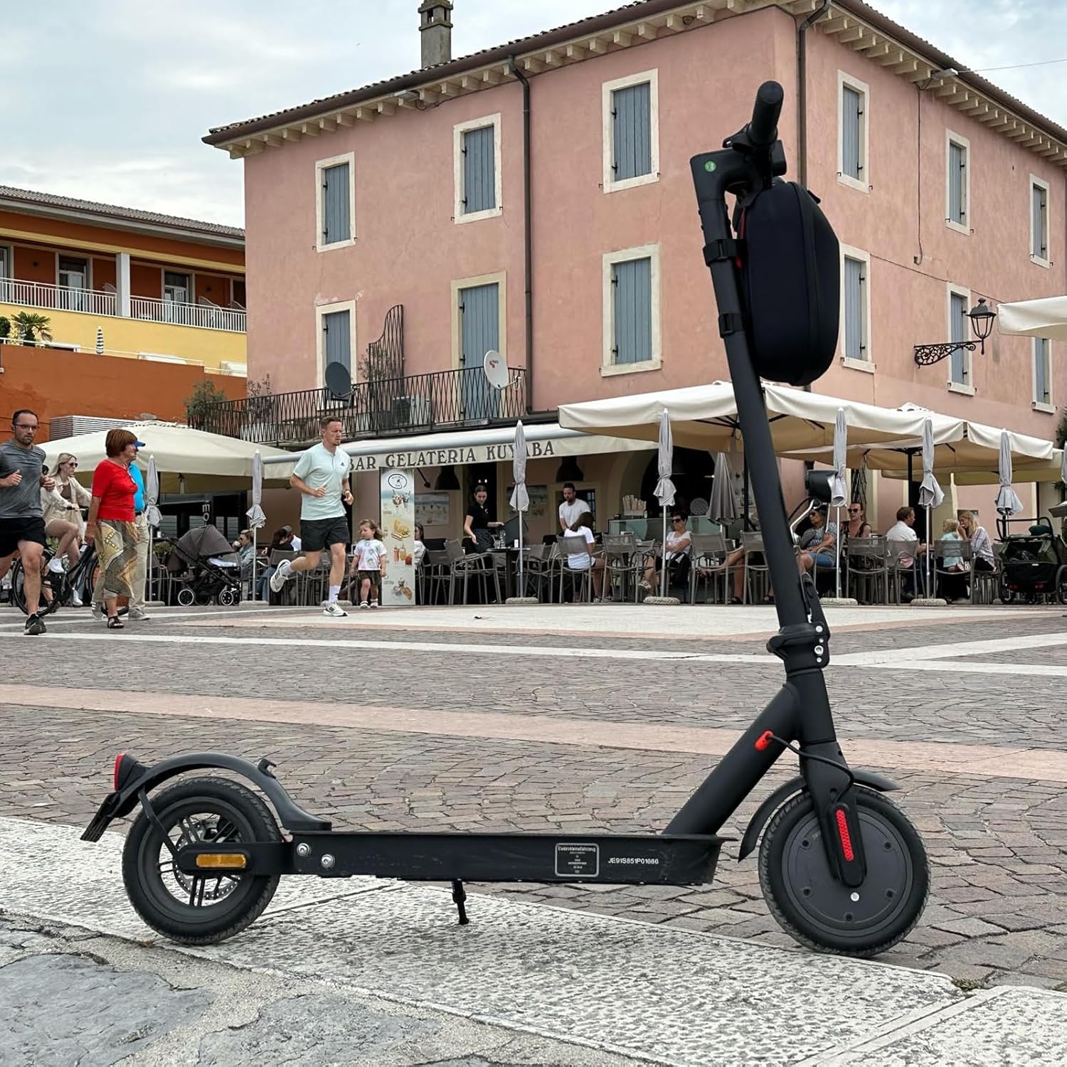E9 E-Scooter mit Straßenzulassung (ABE), 350W Elektroroller, bis 30 km Reichweite, 20 km/h