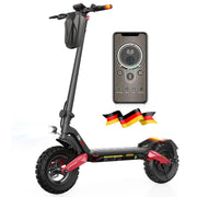 T8 E-Scooter mit Straßenzulassung (ABE), bis 100 km Reichweite, 48V 15Ah Akku