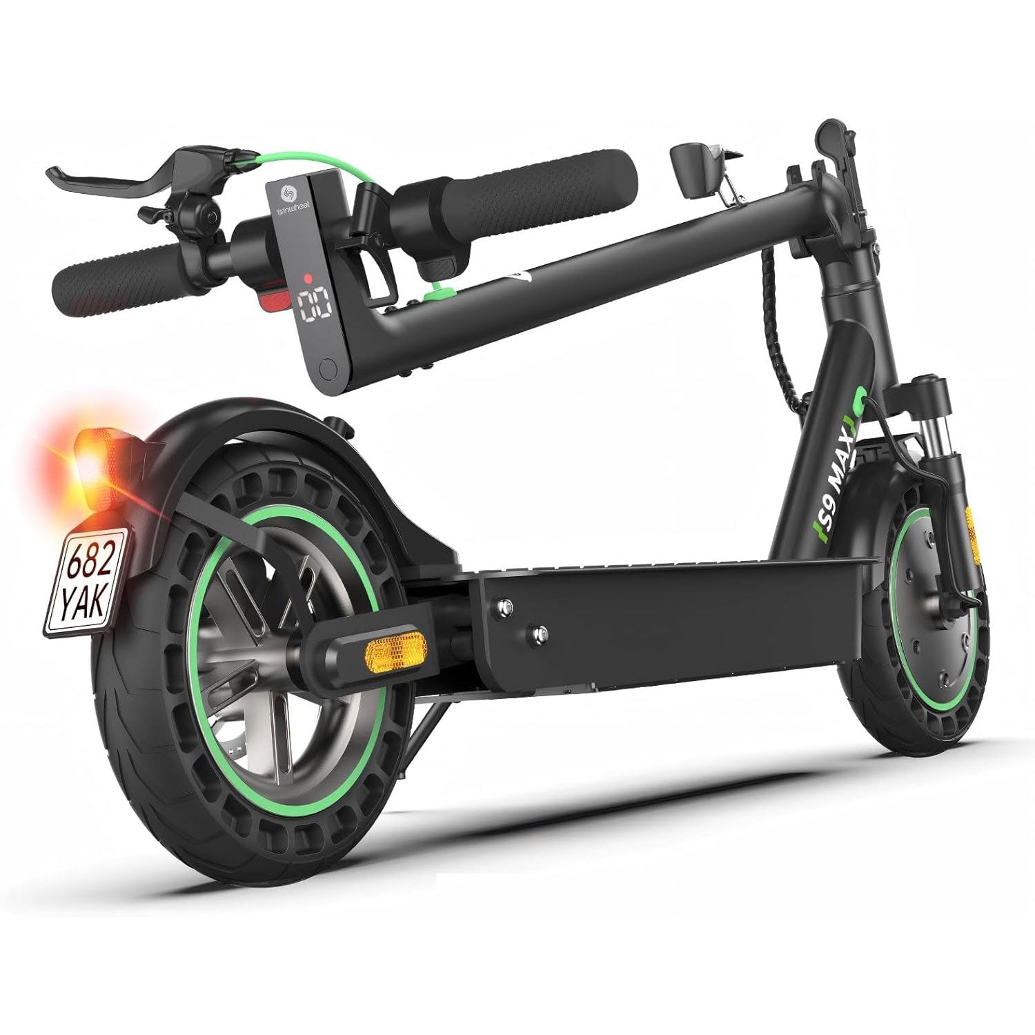 S9Max E Scooter mit Straßenzulassung, 40KM Reichweite, 10Ah Akku