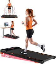 JT36 Laufband für Zuhause mit 7% Steigung, Vibration Walking Pad unter Schreibtisch