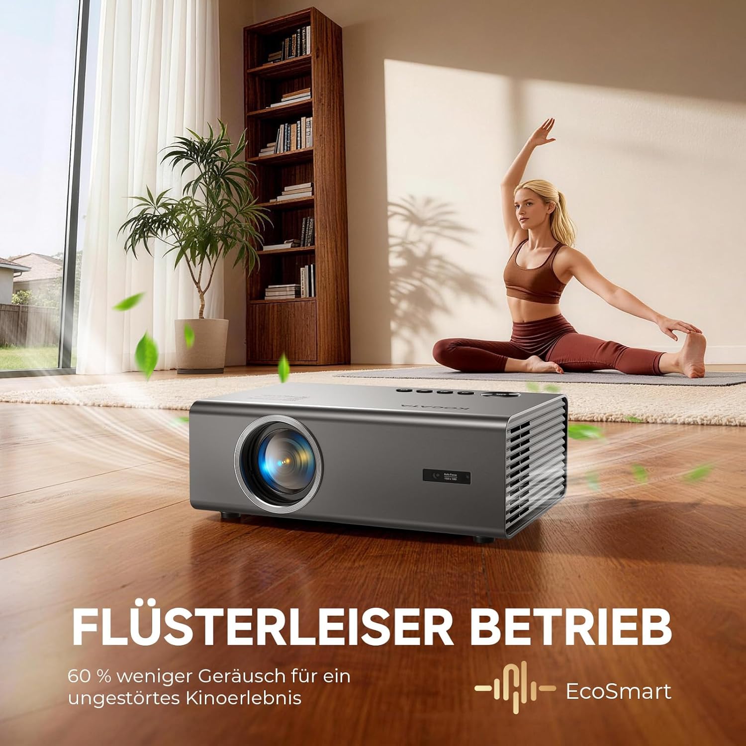 GC357 4K Beamer Smart Full HD VIDAA mit Netflix, AirPlay & MEMC