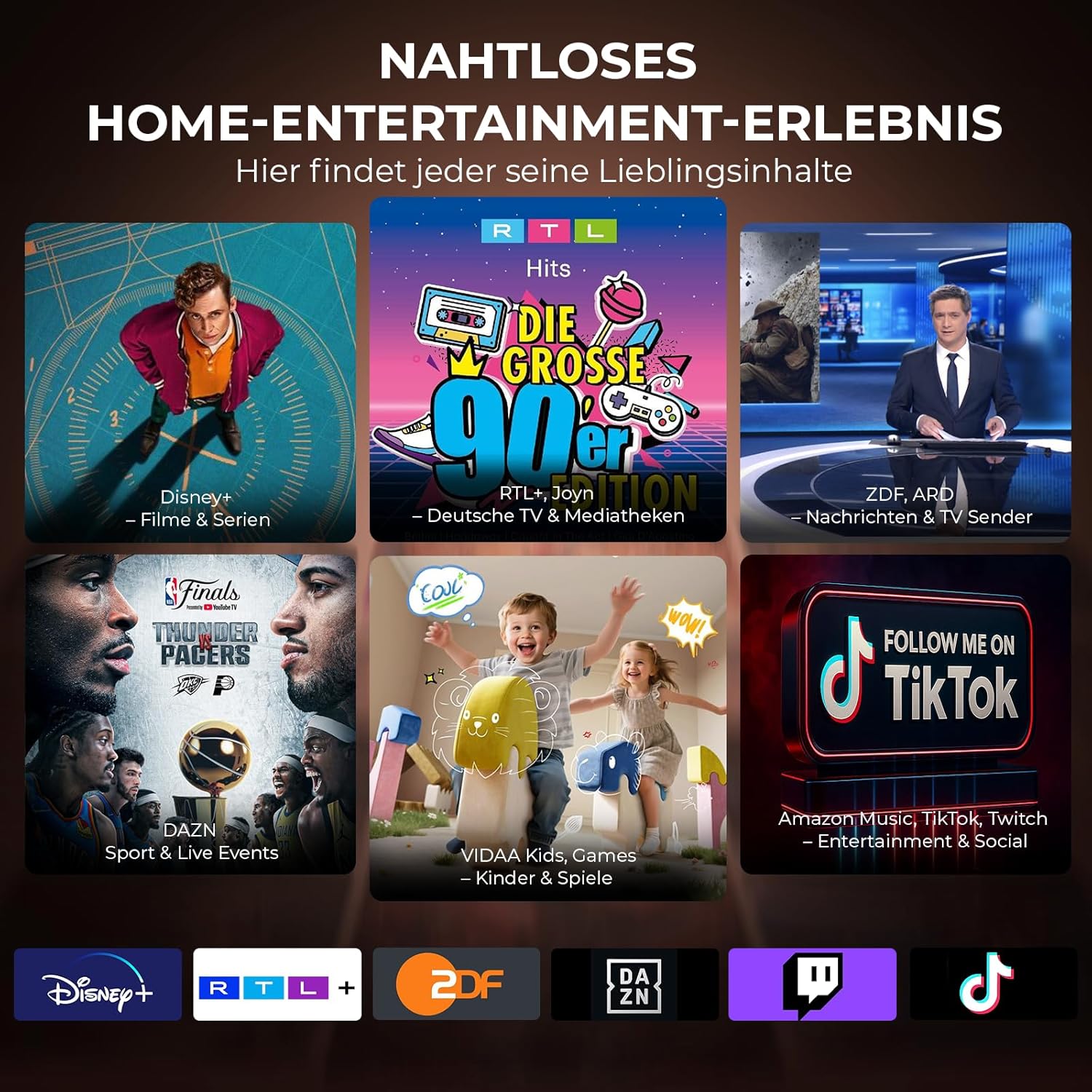 GC357 4K Beamer Smart Full HD VIDAA mit Netflix, AirPlay & MEMC