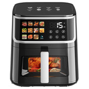 AF305 8L Heißluftfritteuse, Air Fryer mit LED-Touchdisplay & 11 Programmen,1700W